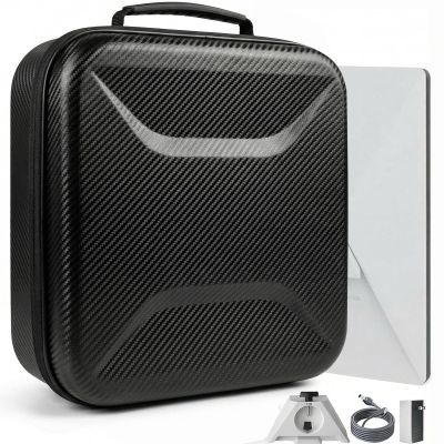 MeloSync Starlink Mini Case Protective Travel Carrying Case for Starlink Mini Dish, Kickstand, Pipe Adapter, Power Adapter & Cables Splash-Resistant, Shockproof