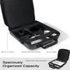 MeloSync Starlink Mini Case Protective Travel Carrying Case for Starlink Mini Dish, Kickstand, Pipe Adapter, Power Adapter & Cables Splash-Resistant, Shockproof view 4