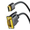 JINPIAOPIAO HDTV to VGA Converters Cable 1080P Resolution Metal Texture Suitable for Laptop Projectors Monitor view 1