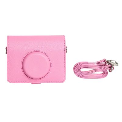 JINPIAOPIAO Protective PU Case for Instantly Camera Bag Customs Fit Covers with Precise Cutout Shoulder Strap Pouches Box
