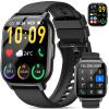 BP Doctor Smart Watch(Answer/Make Call),120+ Sport Modes Fitness Tracker with Sleep Heart Rate Monitor, Pedometer, IP68 Waterproof Fitness Watch for iOS Android view 1