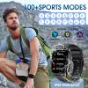 BP Doctor Smart Watch(Answer/Make Call),120+ Sport Modes Fitness Tracker with Sleep Heart Rate Monitor, Pedometer, IP68 Waterproof Fitness Watch for iOS Android view 4