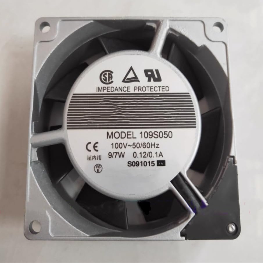 109S050 AC 100V 0.12/0.1A 9/7W 80x80x25mm Cooling Fan