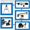 GWB56D Monoculars Astronomical Telescope Educational Science Refractor with Super Lightweight Tripod for Astronomy Beginners Night Stars WatchFocal Len view 2