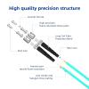 Lidkew OM3 10GB/40GB Multimode Duplex Fiber Patch Cable,30Meters 98.4ft ST to ST Fiber Optic Cable,50/125m LSZH Fiber Optic Cord for SFP+ Transceiver,Aqua Blue view 2