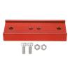 4.25in Dovetail Plate Dovetail Mounting Plate 1/4in Screw Holes for Theodolite Tripod Excellent(Red) view 1