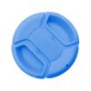 Colorful Center Pinch for Snap-on Camera Front Lens Cap Cover Lid Universal Plastic 37 40.5 43 46 49 52 55 58 62 67 72 77 82 86 mm Excellent(62mm,Blue) view 1