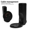 VBESTLIFE Speaker Wall Mount for 2024, No Drill Setup Outlet Speaker Shelf, Cord Management, for 2024 (Black) view 3