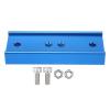 4.25in Dovetail Plate Dovetail Mounting Plate 1/4in Screw Holes for Theodolite Tripod Excellent(Blue) view 1