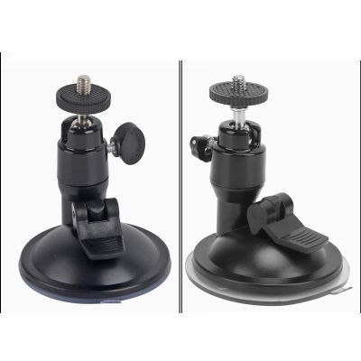 Camera Suction Cup Bracket Alloy Plastic Camera Car Mounting Adapter Base for Action 4 3 for GO 2 X4 Excellent