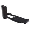 Drfeify Camera L Shape Grip, Aluminum Alloy Wood Handle, Ergonomic Support for X M5 with Arrow Storage Case for Side Photography (Black) view 1