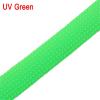 1Pc 1/5/10M PET Braided Wire Sleeve 2~40mm Tight High Density Insulated Cable Protection Expandable UV(UV Green,14mm,1 Meter) view 2