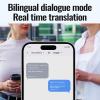 Dpofirs Voice Recorder, Bluetooth 5.3 Pen APP Control, Real Time Translation Sound Audio Recording Device for Business Meetings Learning (8GB) view 3