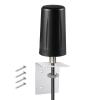 Omni Outdoor 4G/ 5G/ LTE WiFi Cellular Antenna, Low Profile 2x2 MIMO Antenna, Compatible with Router Gateway Modem Cellular Trail Camera, with 10 ft Cable SMA Male/Wall Mount Bracket view 3