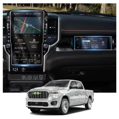Screen Protector for Dodge Ram 2026 Accessories Anti-scratch Nano Films Compatible with 2025 2026 Dodge Ram 1500/2500/3500 14.5" & 10.25" Front Passenger Touchscreen Dodge Ram Accessories 2026(4PCS)