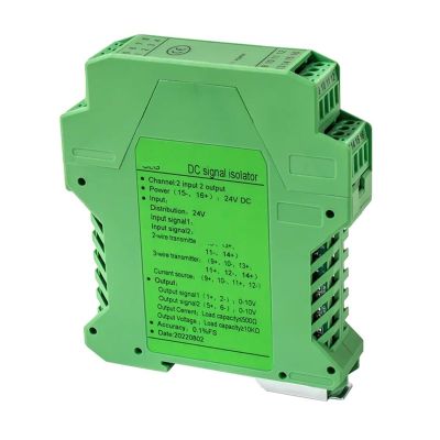 ONTYLTFP 2-Input 2-Output Analog Signal Isolator 0-20mA 0-10V to 0-10V 4-20mA RS485(Input 0-20ma,Output 0-10mA)