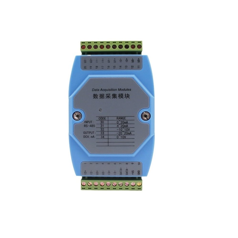 ONTYLTFP 4-Channel Analog Output Module 4-20mA RS485 Modbus to Current and Voltage Industrial Grade photoelectric Isolation