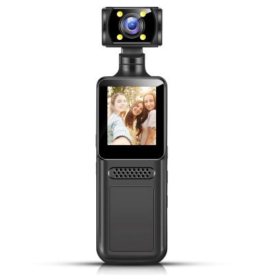 DOITOOL Body Clip Camera: Wearable Compact Camera - Mini Body Cam - Night Vision 4K Video Recorder for Meetings Conference Work Travel