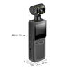 DOITOOL Body Clip Camera: Wearable Compact Camera - Mini Body Cam - Night Vision 4K Video Recorder for Meetings Conference Work Travel view 2