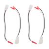 Alipis 4pcs Car Stereo Wire Harness Adapter - Speaker Connector Harnesses Audio Wire Plug Connector Front Speaker Harness for Car SUVs and Truck view 1