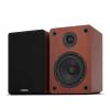 WMQ 40W*2 Passive Bookshelf Speakers for Record Players and Home Theater Systems, Midrange and High-Frequency Stereo Speakers, Indoor Rear Surround Speakers, Requires a Receiver or Amplifier, (Brown) view 1