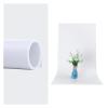 YWDVAVAQ 55 * 120cm Solid Matte PVC Anti-wrinkle Waterproof White Photo Backgrounds Backdrop for Photography Subject shooting(A) view 2