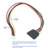 LOXGO 15P Female to 4P Female ITX Power Cord Wire Converter Cable for Hard Drive Red Wire for 5v Supply ConverterS Power Cable Cord view 2