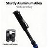 Aluminum Alloy Monopod Base, Travel Camera Stand, Lightweight Metal 17.7 Inch Folded - Durable, Adjustable Screw for DSLR and Mirrorless Cameras view 2