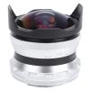 7.5mm F2.8 Ultra Wide Angle Fisheye Lens, FX Mount, Silver - 180 View, MC Coating, Lightweight for XT3 X - S10 (Silver) view 4