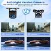 1280 * 720P HD Backup Camera Rear View Camera IP68 Waterproof 130 Wide Viewing Angle Night Vision view 2