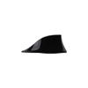 Shark Fin Aerial Antenna for Ford Fiesta Fusion 2005-2025,Car Base Enhance Streamline Aerials Roof Enhanced Signal Amplifier Cover Toppers Decor,Black view 1