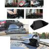 Shark Fin Aerial Antenna for Ford Fiesta Fusion 2005-2025,Car Base Enhance Streamline Aerials Roof Enhanced Signal Amplifier Cover Toppers Decor,Black view 3