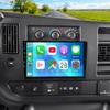 10" Car Stereo Radio for Chevy Express 1500/2500/3500 2008-2011 Upgrade CarPlay Touch Screen Head Unit Car Stereo with Wireless Carplay Android Auto GPS Bluetooth WiFi FM RDS DSP SWC Backup Camera Mic view 1