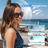 AIRMARS Bluetooth Glasses for Men and Women, Polarized Smart Glasses with Speakers,Smart Wireless Headphone Glasses for Athletic/Outdoor UV Protection/Voice Assistant view 2