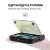 Portable CD Player for Car with Bluetooth 5.3, Rechargeable Mini CD Player with HiFi Speakers, USB/AUX Support, Compact Lightweight Personal for Home Travel Office(White) view 2