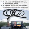 720106-1 EC M3 14W10 Transducer Extension Cable Fit for Humminbird XPLORE/APEX/SOLIX Series, Fit for Built-in MEGA Imaging On Select Minn Kota Trolling Motors view 2