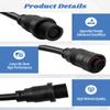 720106-1 EC M3 14W10 Transducer Extension Cable Fit for Humminbird XPLORE/APEX/SOLIX Series, Fit for Built-in MEGA Imaging On Select Minn Kota Trolling Motors view 3