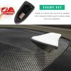 Sbulhia Shark Fin Antenna Cover for Car, Auto AM/FM Radio Signal Base Top Roof Aerial Cover with Adhesive Tape, Fashionable Shark Antenna Base Universal Replacement for Sedan SUV Van (White) view 4