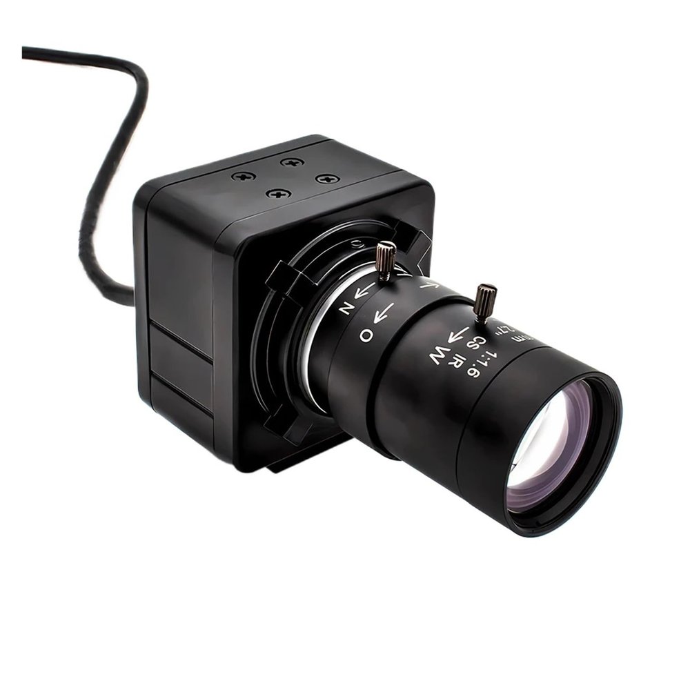BQHHWTZ 4K MINI Type IP Camera 50mm Varifocal Lens for POE NVR System Indoor Home P2P System Video Surveillance Webcam