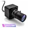BQHHWTZ 4K MINI Type IP Camera 50mm Varifocal Lens for POE NVR System Indoor Home P2P System Video Surveillance Webcam view 2