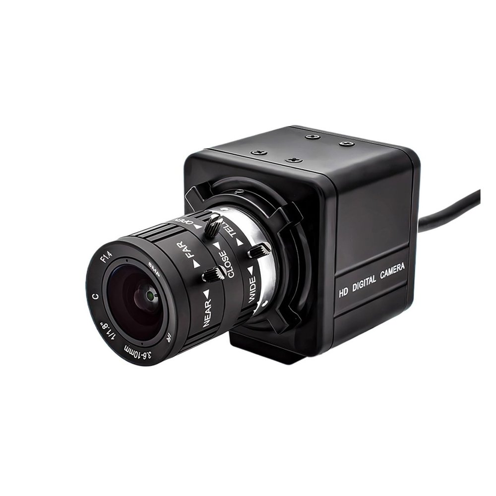 BQHHWTZ 4K IP Camera 8MP 25FPS CMOS IMX415 POE48V CS Mount 3 10mm 5 50mm Varifocal Zoom Lens Industrial Webcam
