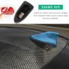 Sbulhia Shark Fin Antenna Cover for Car, Auto AM/FM Radio Signal Base Top Roof Aerial Cover with Adhesive Tape, Fashionable Shark Antenna Base Universal Replacement for Sedan SUV Van (Blue) view 4