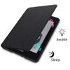 6 Inch Leather Cover Case Auto Sleep Wake Protective Tablet Case Shockproof Shell for Kindle Paperwhite 4 KPW4 Year 2018 (Blue) view 2