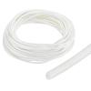 uxcell Insulation Cable Protector,3mm/0.12 Inch-15m/49 Feet High Temp Fiberglass Sleeve White view 1