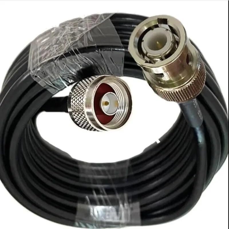 VSVAKHXC N Male to BNC Male Connector RG58 Cable 50-3 WI/*FI Coaxial Cable 50cm 1m 2m 300CM 5m 10m 15m 20m 30m(20m)