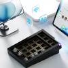 FKZ Stars21 Mechanical Number Pad,VIA/QMK Programmable Macro Numpad Aluminum CNC Gasket Hot Swappable Wireless Numeric Keypad BT5.0/2.4Ghz/USB-C RGB Gaming Keypad Kit for Laptop/PC (Black1) view 4