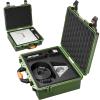 JUSTHERE Starlink Mini Case, Hard Waterproof Travel Case for Mini Starlink with Molded Foam for Accessories, Lockable Storage Bag Green for Accessories Carrying view 1