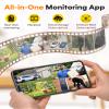 BOTDOYS No Wiring Easy Install Solar Security Cameras Wireless Outdoor view 4
