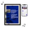 MorningBlues Gallery T2 Music Frame Bluetooth Speaker, 2.1 Hi-Fi Stereo, Wi-Fi 2K Paper-Like Display with Dynamic Lyrics, Wall or Tabletop Design, Supports Spotify, Apple & Amazon Music view 1