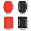 8/12/16/20/24/36Pcs Helmet Adhesive Sticky Mounts Flat Curved Mount for 12 11 10 9 8 7 6 5 4 3 Action Camera Adhesive Helmet Pad view 4